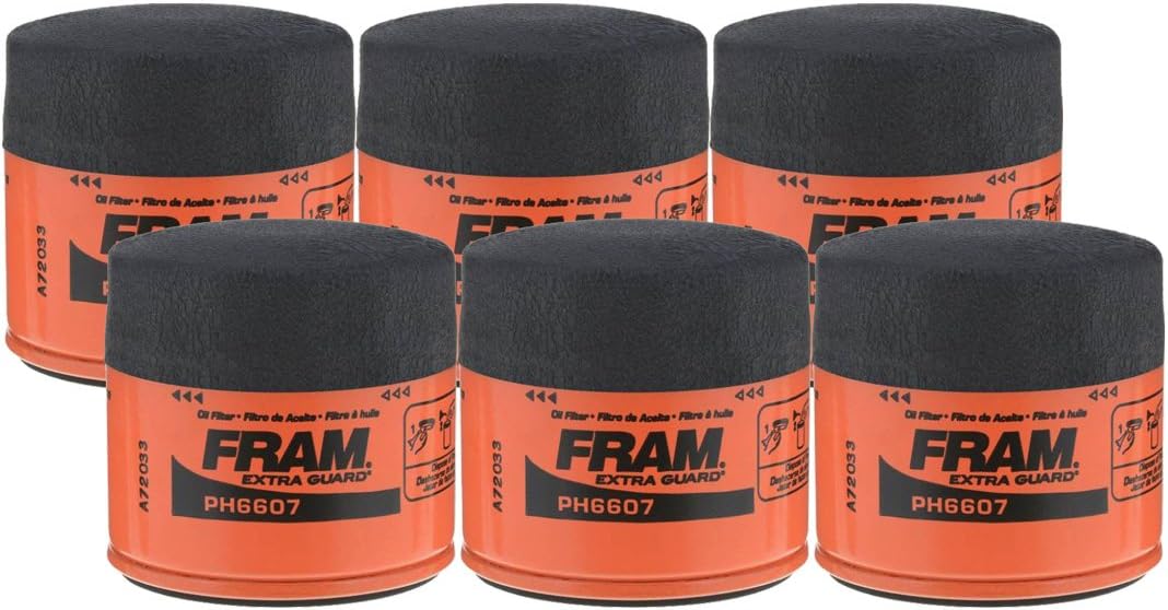 FRAM PH6607 Extra Guard Passenger Car Spin-On Oil Filter: Automotive