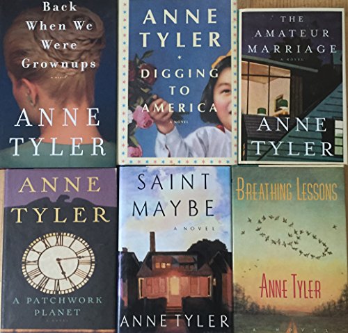 Anne Tyler Fiction Novel Collection 6 Book Set