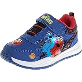 Sesame Street Sneakers for Kids with Led Light Breathable Running Tennis Athletic Shoes for Boy Girl 5-10 Toddler 11 Little Kid