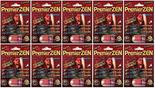 PremierZEN Platinum 3000mg Male Sexual Performance Enhancement %100 AUTHENTIC (10 Pink)