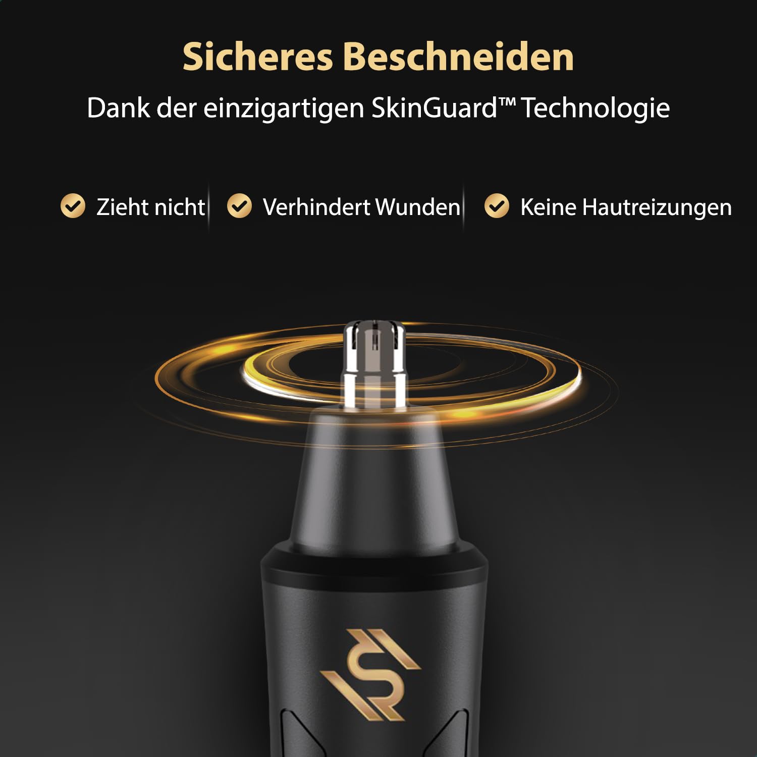 Wellshave 2 in 1 Nasenhaartrimmer - Augenbrauen- und Ohrhaartrimmer - Nasenhaarschneider - Nasenhaarentferner - Nasentrimmer - Ohrhaarentferner - Nasenrasierer 7