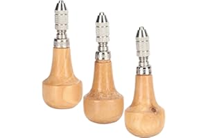 3 Set Pin Vise, Jewelry Making Tool, Small Copper Woodworking Vise with Versatile Design, Ideal for Wood, Resin, Jewelry & DI