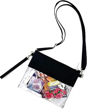 vinyl cross body bag