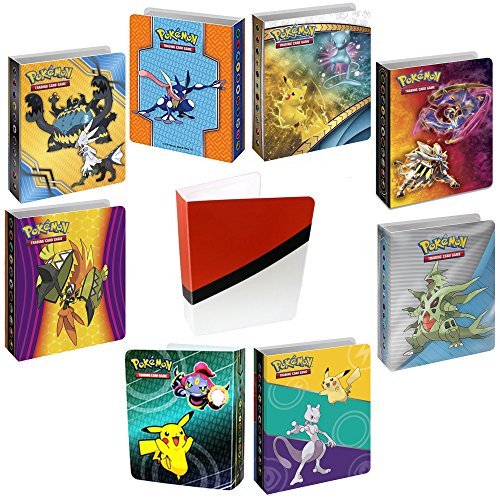 Buy 8 Pokemon Mini Album Binders For Cards Sleeves Included Protect