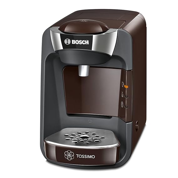 Bosch TAS3207 Tassimo Multi-Getränke-Automat SUNY (Smart Start, Getränkevielfalt, vollautomatische 1-Knopf-Bedienung), Earthy