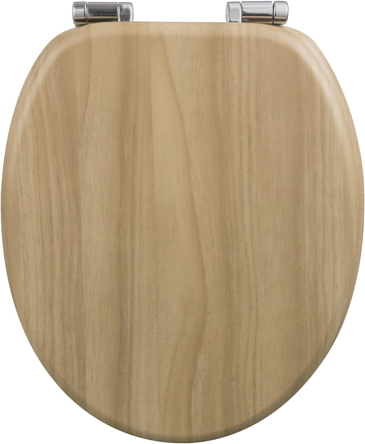 WOLTU Wooden Toilet Seat, Soft Close WC Seat with Strong Hinge Ideal