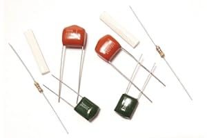 AXEGRINDERZ Pair Highway 1 Type Greasebucket Guitar Tone Upgrade Capacitors Kit For 2 Pots