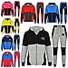 Kids Jogging Suit Boys Girls Designer's Tracksuit Zipped Top & Bottom 7-13 Years