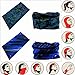 VANCROWN Headband Neck Gaiter Head Wrap Headwear Face Mask Magic Scarf Bandana for Men and Women