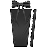 GeryVtee Adjustable Satin Corset Back Kit Lace Up Zipper To Corset Conversion Kit Zipper Extender For Tight Dress