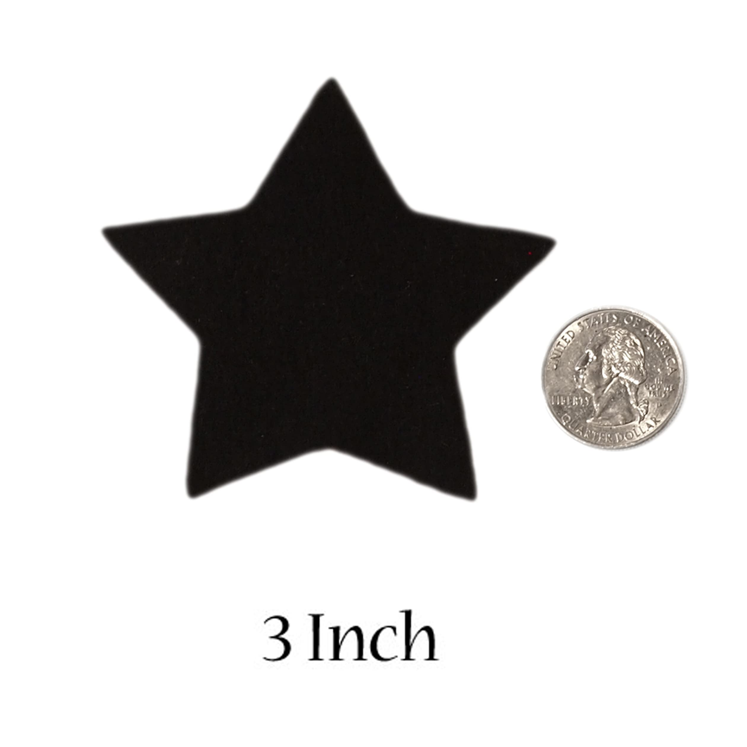 Playfully Ever After 3 Inch 35pc Felt Stars (Yellow)