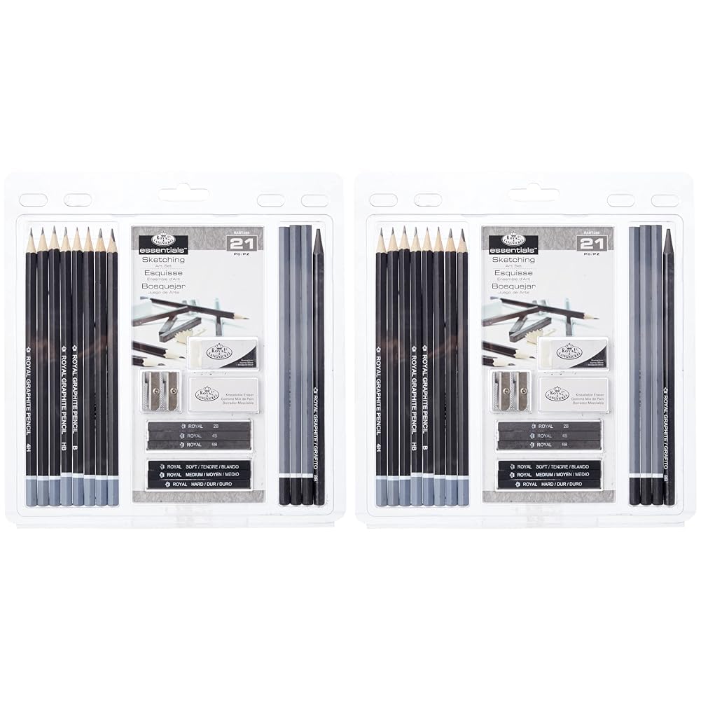 Royal & Langnickel Sketching Pencil Set (Pack of 2)
