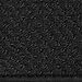 House, Home and More Skid-Resistant Carpet Runner - Black - 6 Feet X 27 Inches