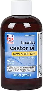 Rite Aid Castor Oil Laxative USP - 6 fl oz | Constipation Relief