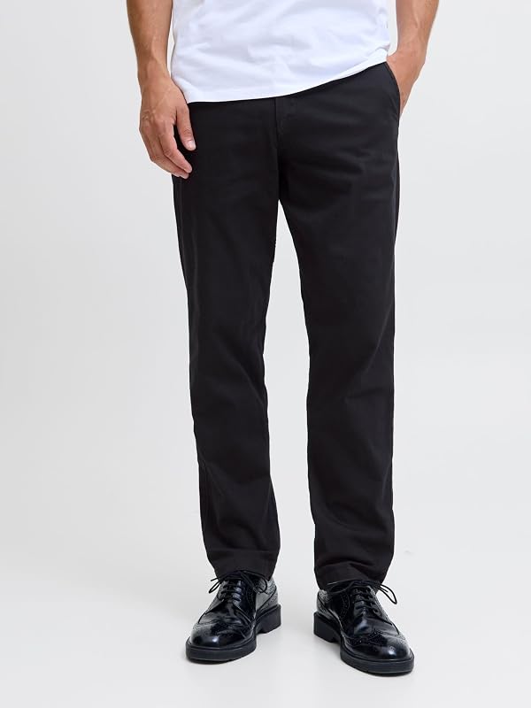 Homme Jpstkane Dave Chino 2Pk MP Noos, Noir, 32W / 32L EU