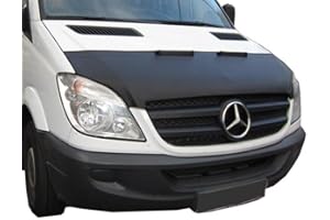 AUTO-BRA HOOD BRA Front End Nose Mask Compatible with MB Mercedes-Benz Freightliner Dodge Sprinter W906 2006-2013 Bonnet Bra STONEGUARD PROTECTOR TUNING