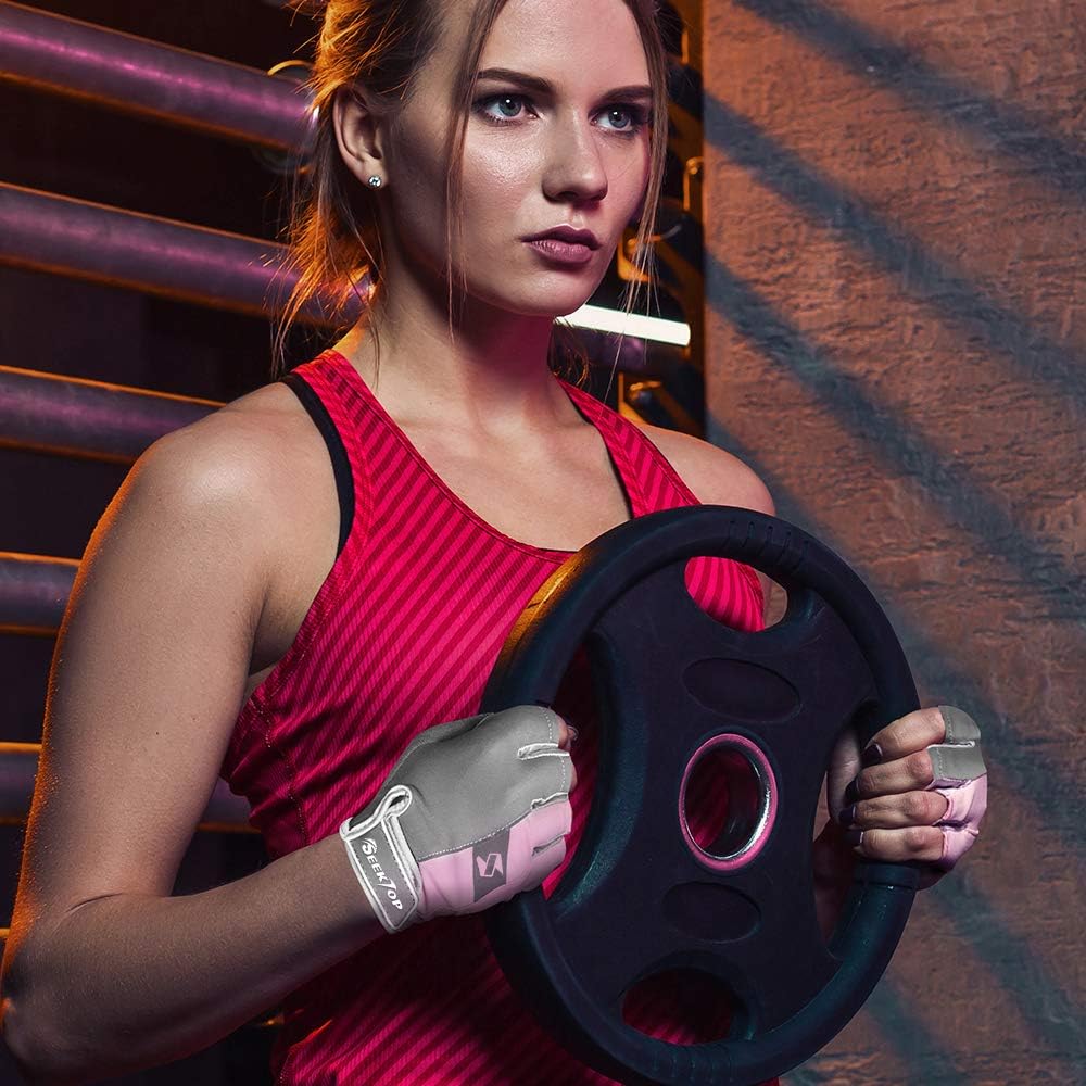 Seektop Gym Gloves Workout Gloves Weight Lifting Gloves for Men, Women's Exercise Gloves for Powerlifting, Gym, Full Palm Protection, Breathable & Non-Slip : Sports & Outdoors
