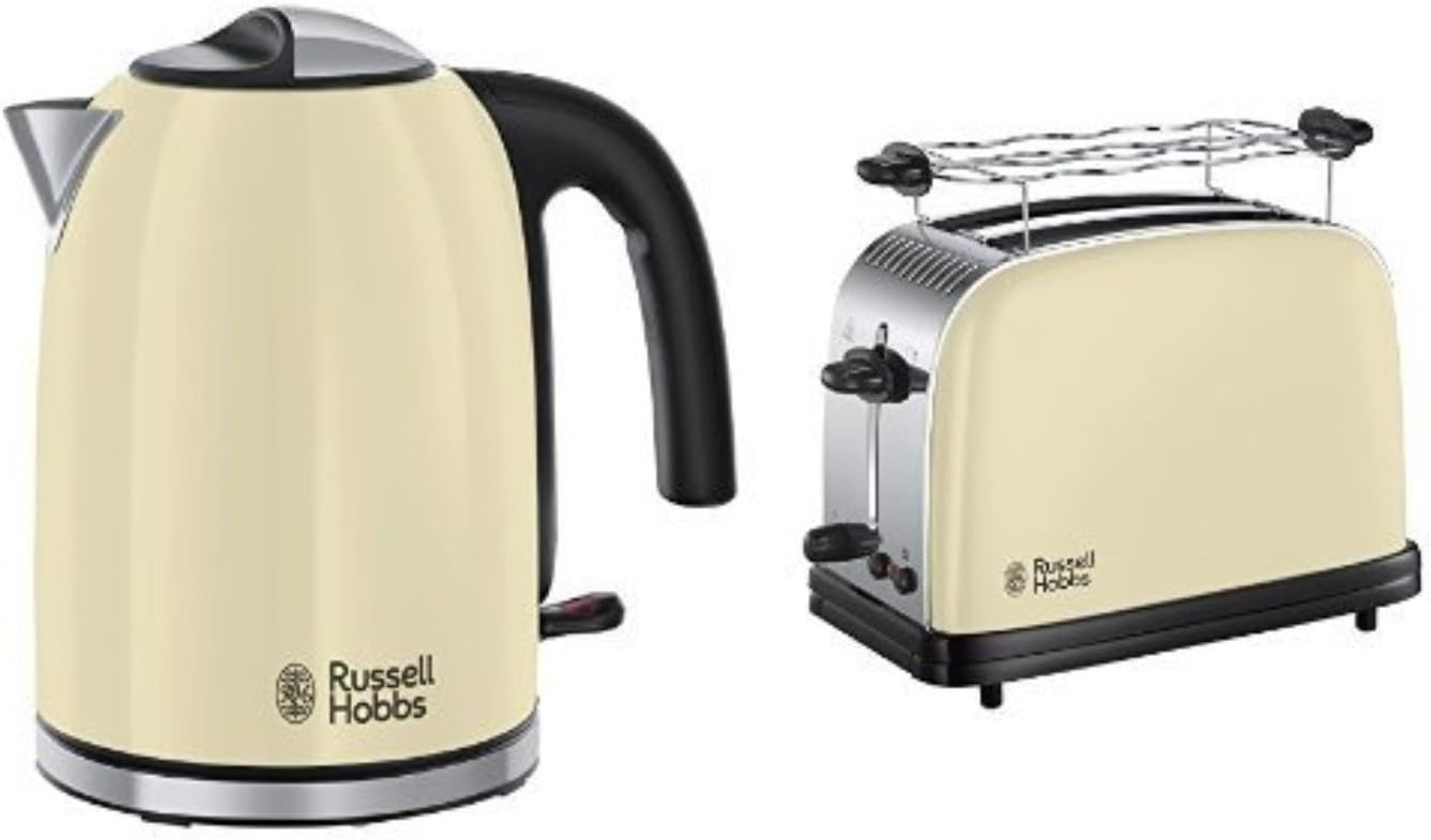 Amazon.de Russell Hobbs Colours Plus+ Classic Cream Wasserkocher + Toaster