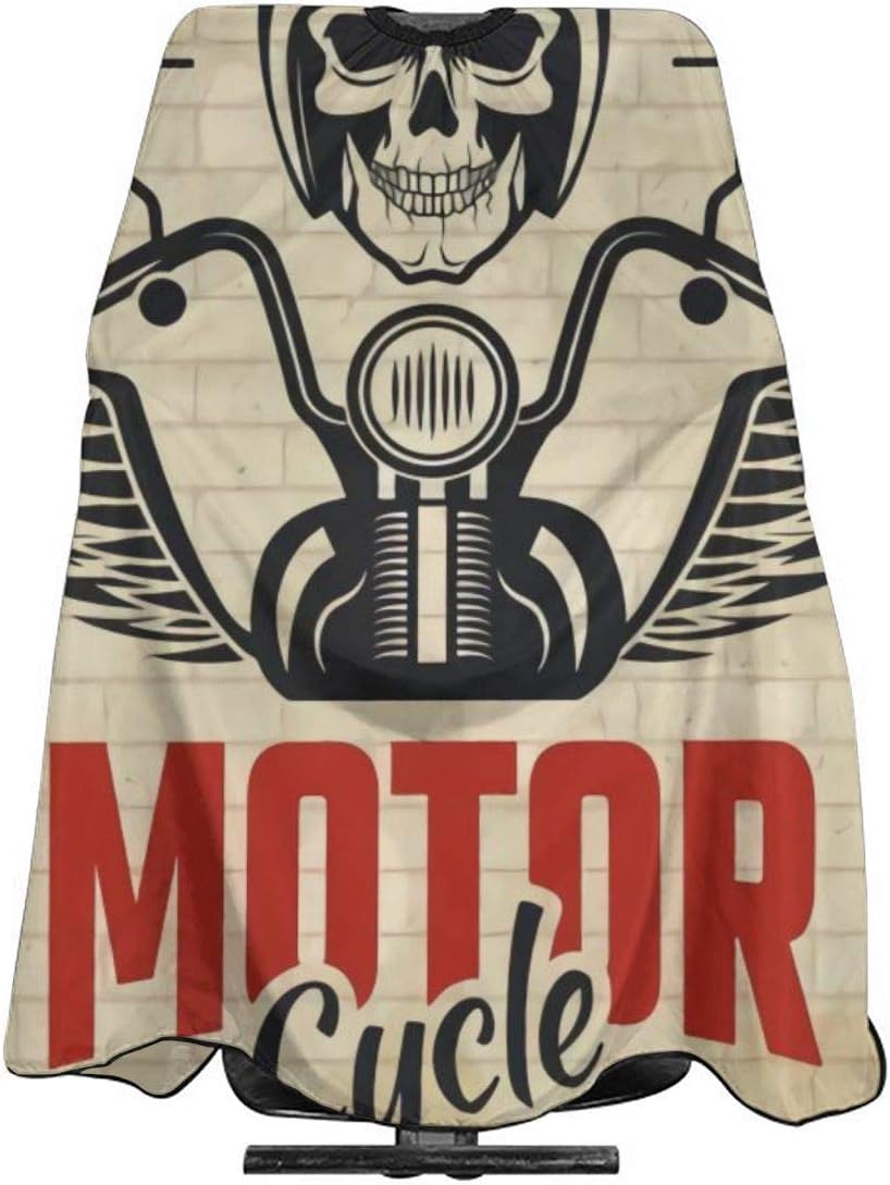 Amazon Com Lifaful Cape Cloak 55 X 66 In Bikers Skull Motorcycle