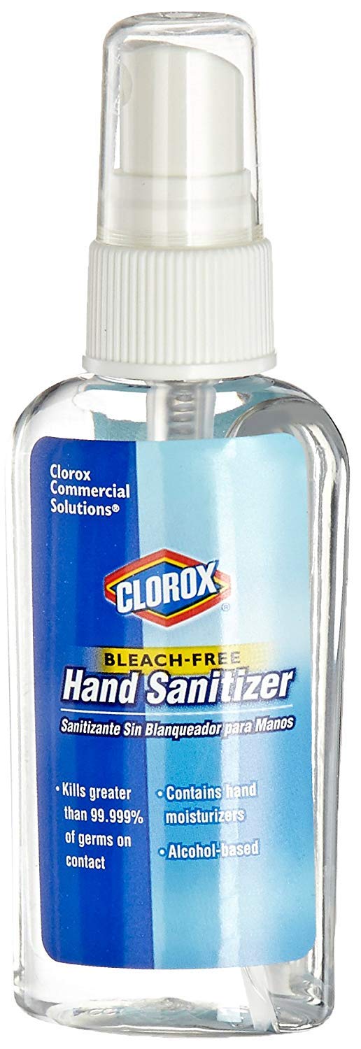 Buy Clorox 02174 BleachFree Hand Sanitizer Spray 4Pack of 2 oz