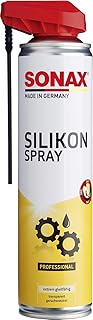 SONAX SilikonSpray mit EasySpray (400 ml) schmiert, pflegt und schützt langanhaltend Gummi-, Kunststoff-, Holz- und Metallteile | Art-Nr. 03483000