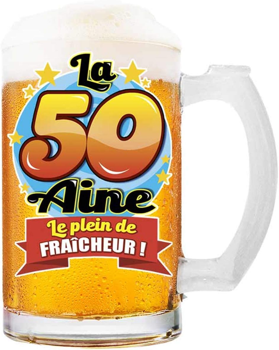 Napravi Rs Verrerie Vaisselle Et Arts De La Table Les Tresors De Lily Le Plein De Fraicheur 14 5x7 5 Cm Q86 Chope A Biere 50 Aine