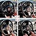 JYPC Silicone Anti-slip Car Steering Wheel Cover Novel Geometrical Pattern Universal 15 inch (Grey)