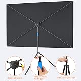 VISULAPEX 80” 4K HD Fiberglass Projector Screen with Tripod - Portable view 3