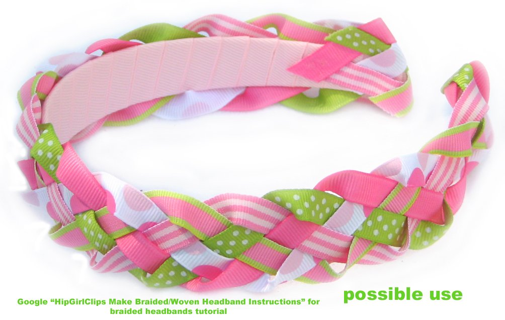 HipGirl DIY Bulk Plain Craft Plastic HeadbandsCreate Individualized