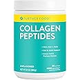Further Food Collagen Peptides Powder Supplement, Unflavored Grass-Fed Hydrolyzed Peptides Collagen Type 1 & 3, for Hair, Ski