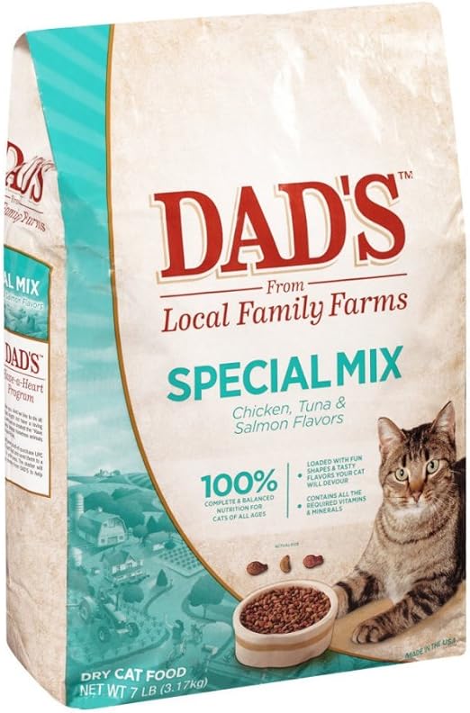 dad's dry cat food