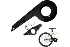 Bike Chain Guard Fit for 32-36 Teeth Universal Bike Chain Guard Kids Sturdy Cover for Accessories Black, Guards