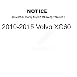 CMX Front Rear Ceramic Brake Pads Kit Replacement