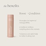 L'ANZA Healing Volume Thickening Conditioner 250ml Fine Flat Hair Boosts Shine view 3
