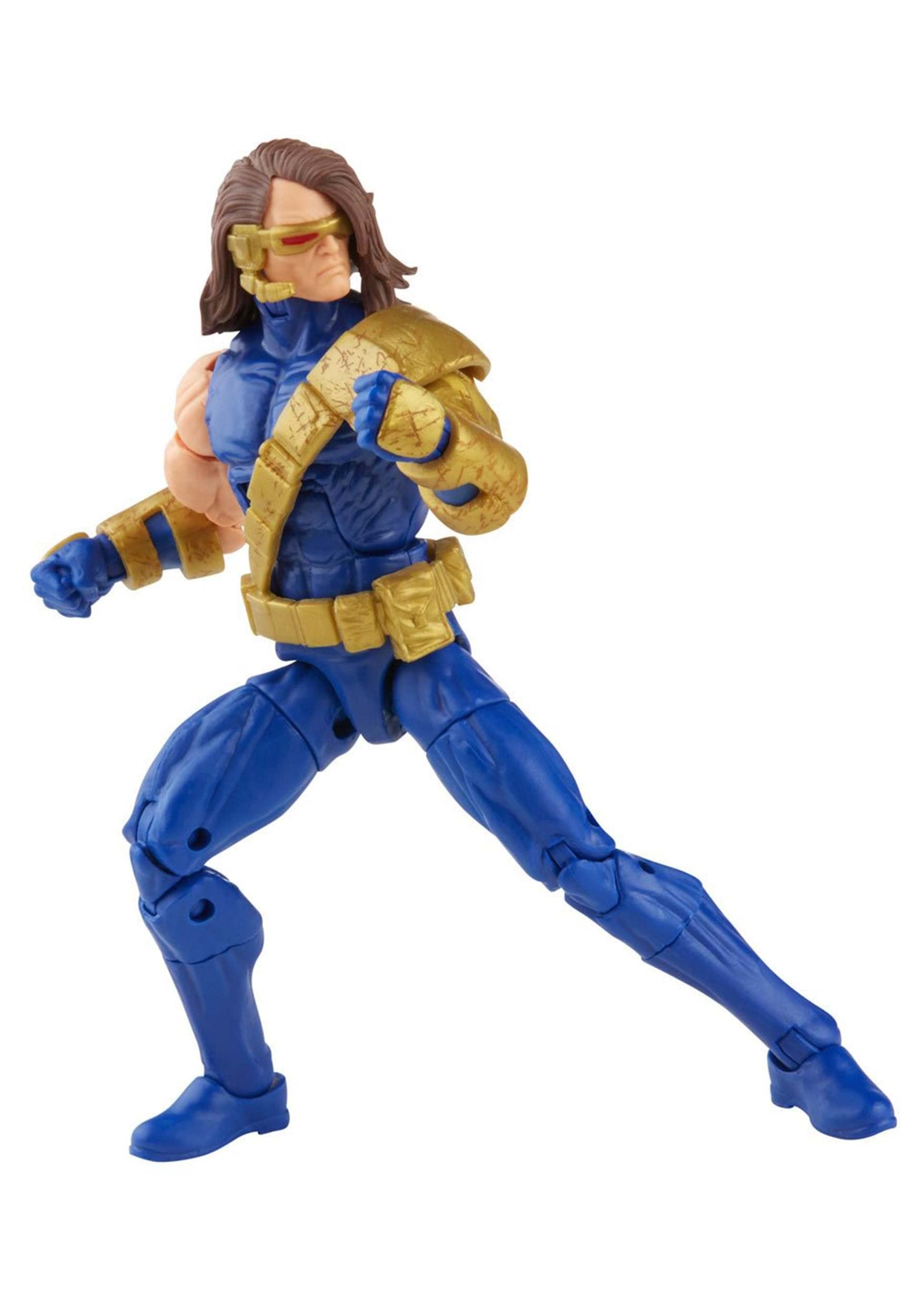 Marvel Hasbro Legends Series 15-cm Scale Action Figure Toy Cyclops, Premium Design, 1 Figure, and 1 Build-A-Figure Part