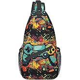 Vintage Elephant Sling Backpack Unisex Crossbody Chest Bag Shoulder Chest Bag For Women Men Hiking Travel