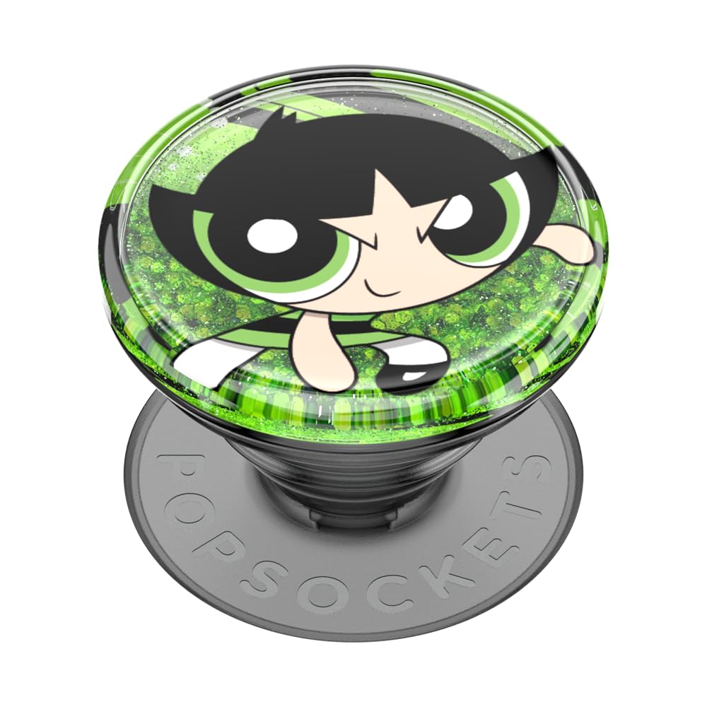 PopSockets: ​​​​Phone Grip with Expanding Kickstand, Adhesive Grip, Powerpuff Girls – Tidepool Buttercup