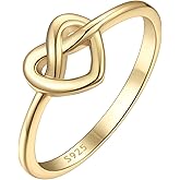 ChicSilver 925 Sterling Silver Love Knot Promise Ring High Polish Comfort Fit Band Ring Size 4-12