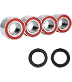 Kit Roulements De Roue Avant/arrière Pour Can-Am Maverick 1000 Commander 800/1000 2011-2016 - 4 Roulements + Joints - 12