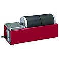 Chicago Pneumatic Dual Drum Rotary Rock Tumbler, Rubber, Cylindrical, 6 Pounds Capacity
