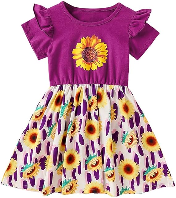 Amazon キッズワンピース 花柄 可愛い ベビ ドレス フォマール 子供服 女の子 チュチュドレス 発表会 ドレス キッズ プリンセス ワンピース 子供 オシャレ ベビ 服 ガールズドレス フリル 赤ちゃん服 ジャンパースカート 夏 半袖 フォーマル 通販