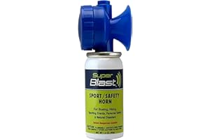 TYCON Streetwise Security Personal Safety Horn Alarm - Blue, Voice Control, 120dB, 30 ft Range