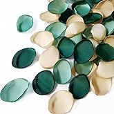 GemJelry 200Pcs Silk Rose Petals Large Artificial Scatter Flower Petals with Gift Box for Bridal Shower Romantic Night Wedding Aisle Reception Table Centerpieces Decor