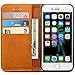 SINIANL Compatible with iPhone XR Case, Premium Leather Wallet Case Business Credit Card Holder Folio Flip Cover for iPhone XR - Khaki