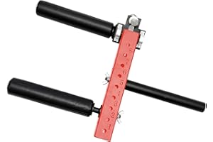 EVERYMATE Seated Leg Strength Extension and Curl Athletic Practice Machine,Adjustable Leg Fitness Equipment Attachment, Fitness Squat Rack Accessories