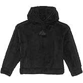 adidas girls Cozy Furry Sherpa Hooded Pullover (Big Kid)