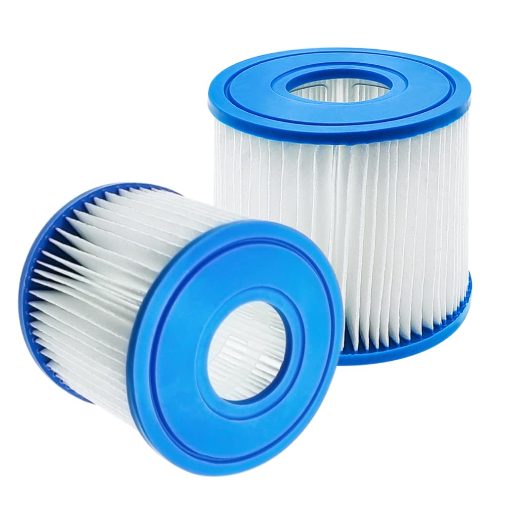 YanBan 2pcs Hot Tub Filter for Summer Escapes Filter, for Type D, Replacement Filter Cartridge for Summer Waves P57100102, SFS-350 RP-350 RP-400 RP-600