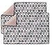 T-fal Textiles Reversible Print Fast Drying Mat, Set of 2, Bulb Neutral