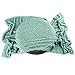 Sunmig Newborn Baby Photo Prop Blanket Rug Background Backdrops Basket Stuffer (Green)