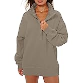 Locachy Women's Henley Neck Button Oversized Sweatshirt Casual Long Sleeve Pullover Tops 2026 Fashion Outfits Clothes